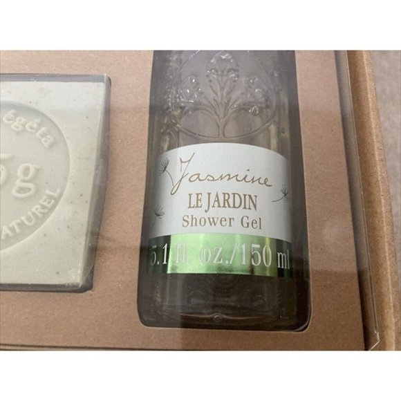 LE JARDIN Jasmine Body Care Kit 4 Pieces in Beautiful Gift Box Brand New Sealed - Picture 6 of 11
